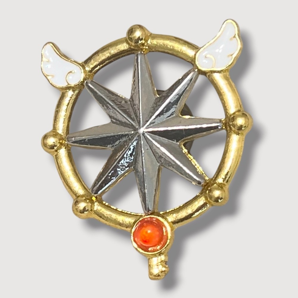 Cardcaptor Sakura Wand Key Anime Lapel Vest Hat Pin H2